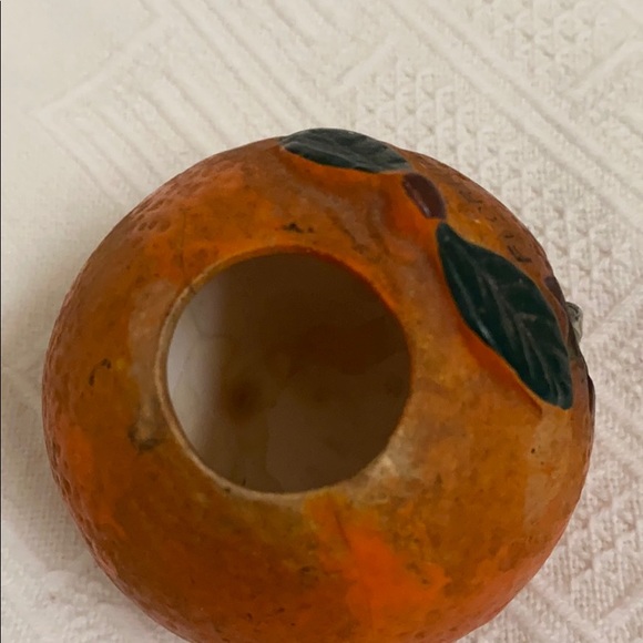 VTG  Florida souvenir orange toothpick holder - Picture 4 of 6